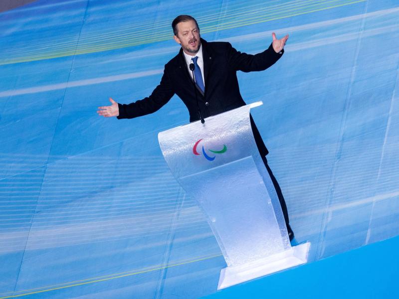 Andrew Parsons, Präsident des Internationalen Paralympischen Komitees, hat die Paralympics für beendet erklärt. Foto: Jens Büttner/dpa-Zentralbild/dpa (© Jens Büttner)