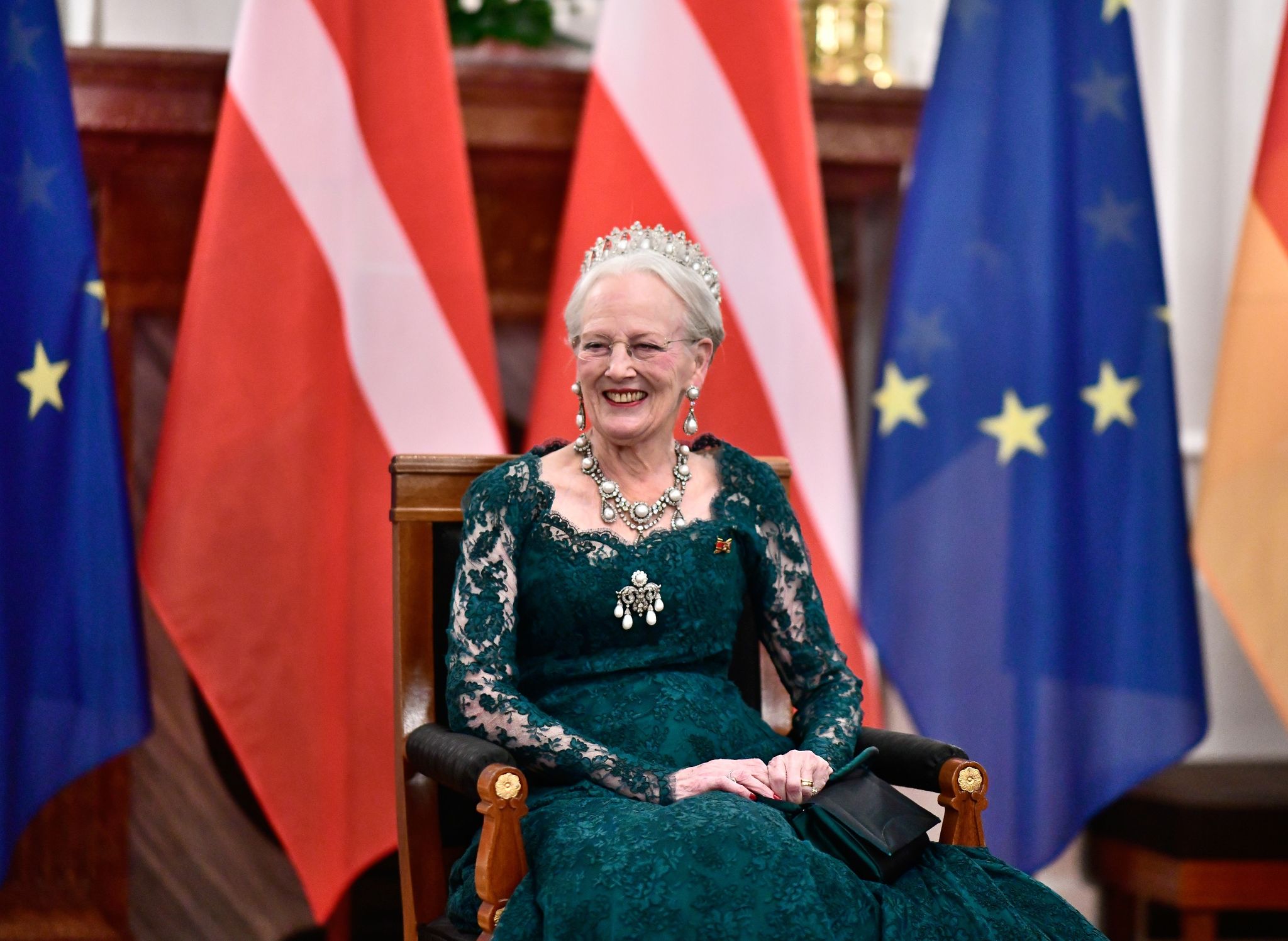 Königin Margrethe II. von Dänemark feiert ihr 50. Thronjubiläum. (© Fabian Sommer/dpa)