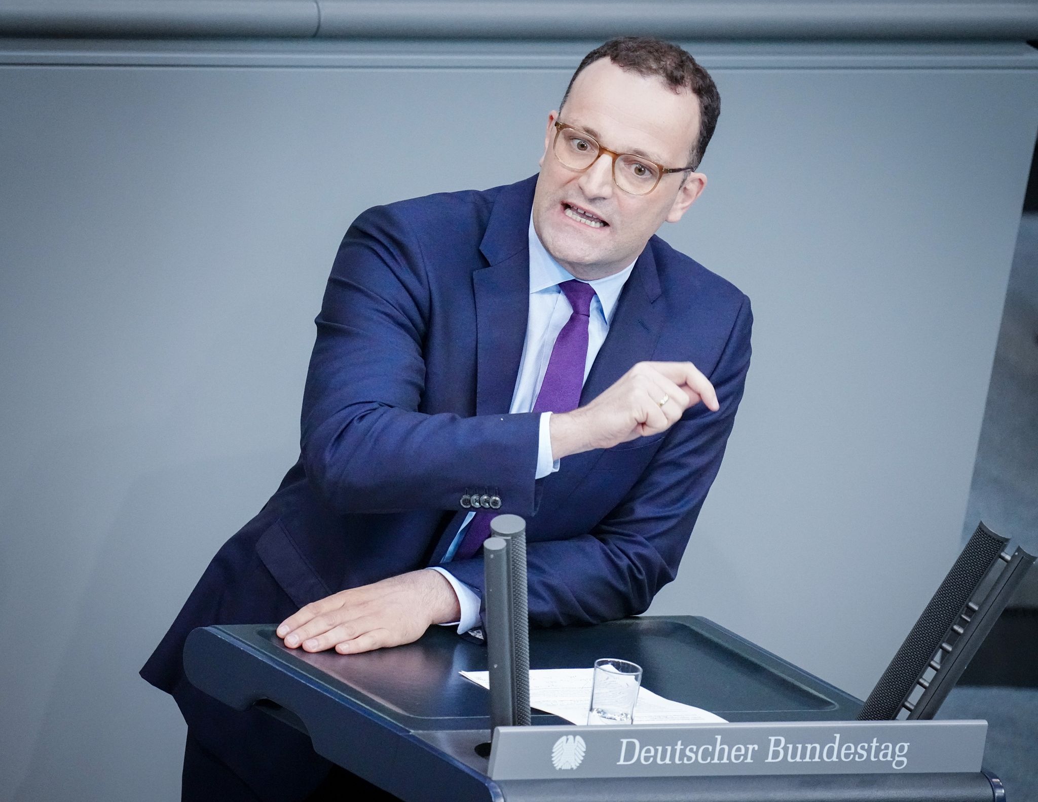 Jens Spahn ist ehemaliger Bundesgesundheitsminister. (© Kay Nietfeld/dpa)
