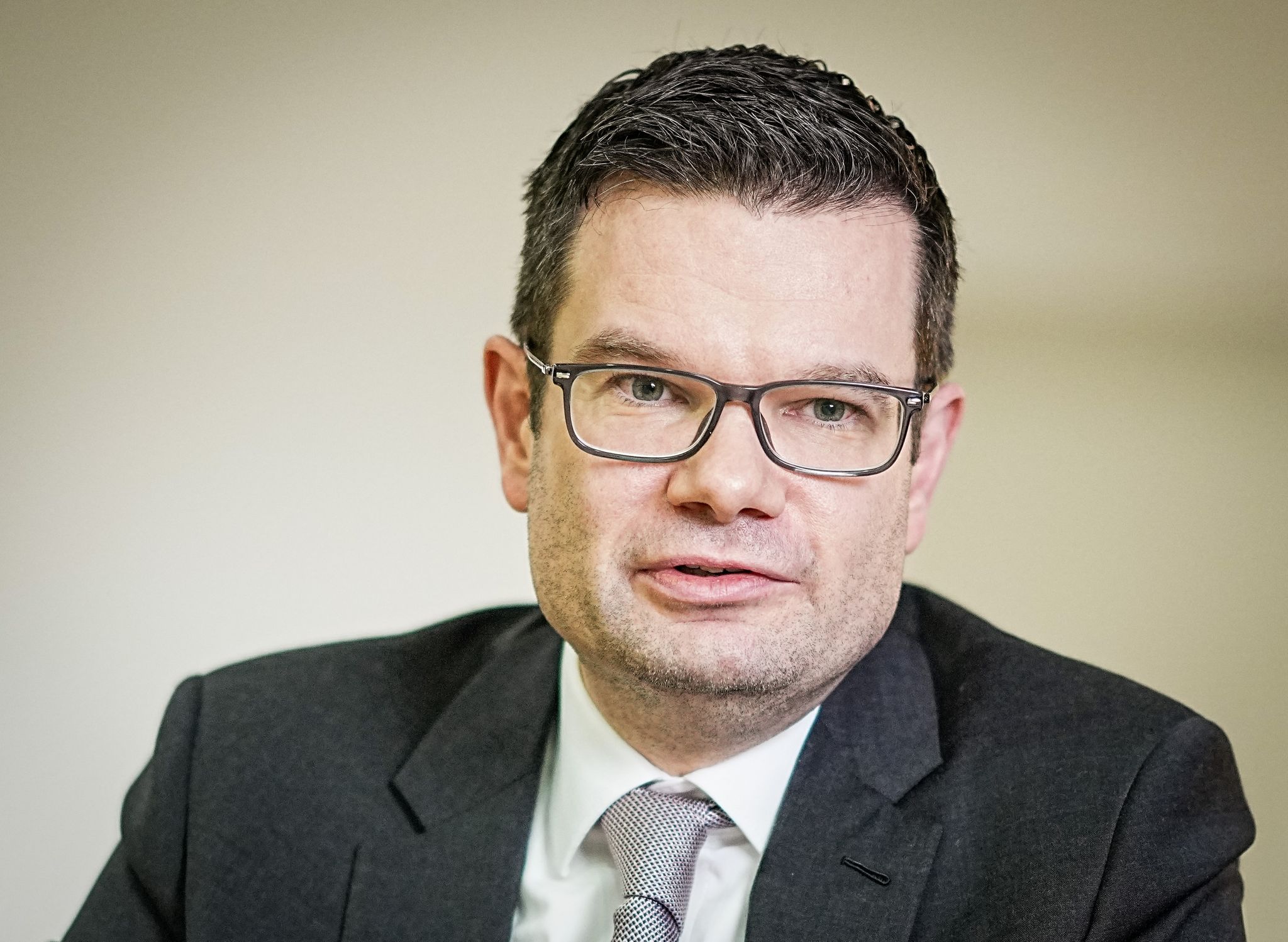 FDP-Politiker und Bundesjustizminister: Marco Buschmann. (© Michael Kappeler/dpa)