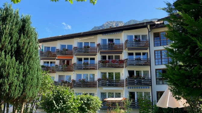 Das BRK-Seniorenheim in Oberstdorf. (© Melanie Engel)