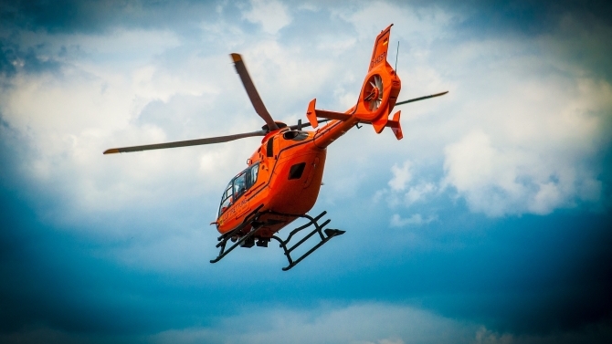 Die Verunglückte musste mit dem Hubschrauber ins Krankenhaus gebracht werden (© Pixabay)