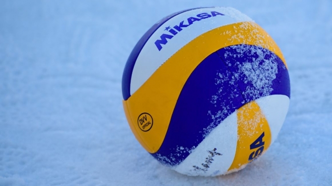 ohne die Deutschen Snow-Volleyball Meisterschaften startet 2021 die Volleyball Outdoor-Saison. (© AllgäuHIT)