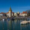 Bedrohungslage im Segelhafen Lindau: Mann soll mit Axt auf Kinder und Passanten zugegangen sein