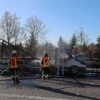 Weißensberg: Kleinlaster mit E-Bikes geht auf der A96 in Flammen auf