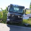 Schwerer Lkw-Unfall bei Erkheim – Betonmischerfahrer verliert Kontrolle nach medizinischem Notfall