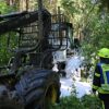 Landkreis Unterallgäu: Brand bei Greimeltshofen – Feuerwehr verhindert Waldbrand
