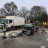 Schwerer Unfall in Kirchheim: LKW-Fahrer übersieht Auto