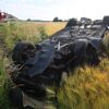 Pkw überschlägt sich nach Unfall auf B300 zwischen Boos und Winterrieden – Zwei Leichtverletzte