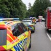 Schwerer Verkehrsunfall auf der B312 – Sechs Verletzte, darunter zwei Kinder