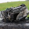 Tödlicher Verkehrsunfall auf der OA34 bei Unterschwarzenberg
